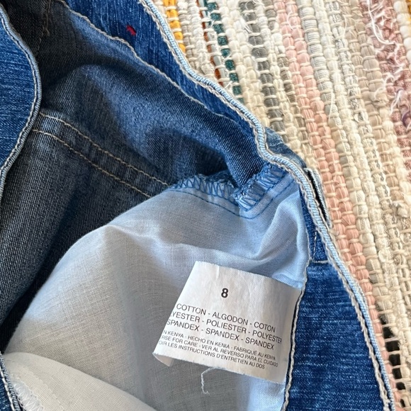 Gloria Vanderbilt Size 8 Denim Shorts - Picture 4 of 4